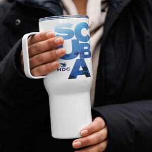 HDC Travel mug with a handle